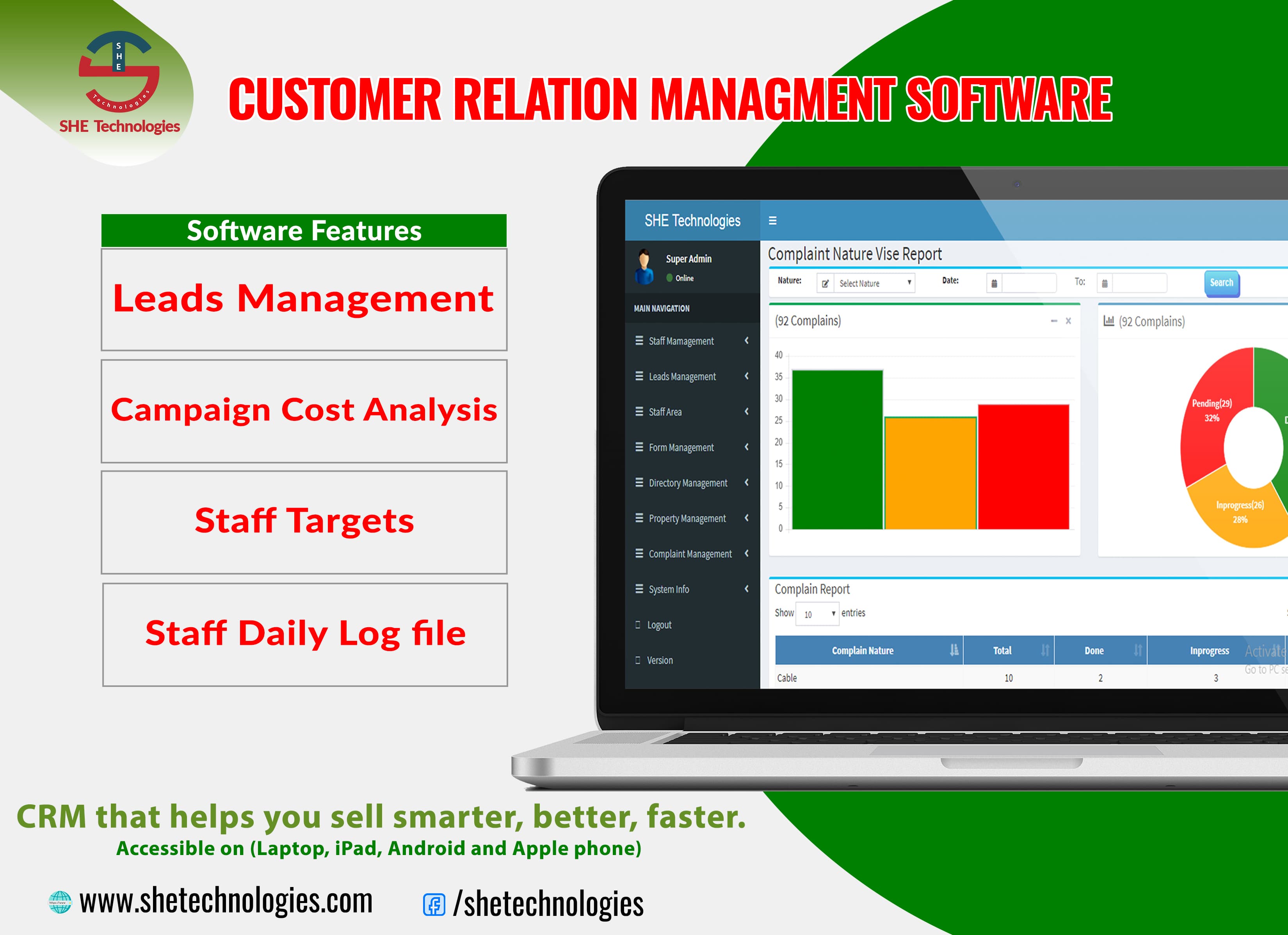 Customer Relation Management Software