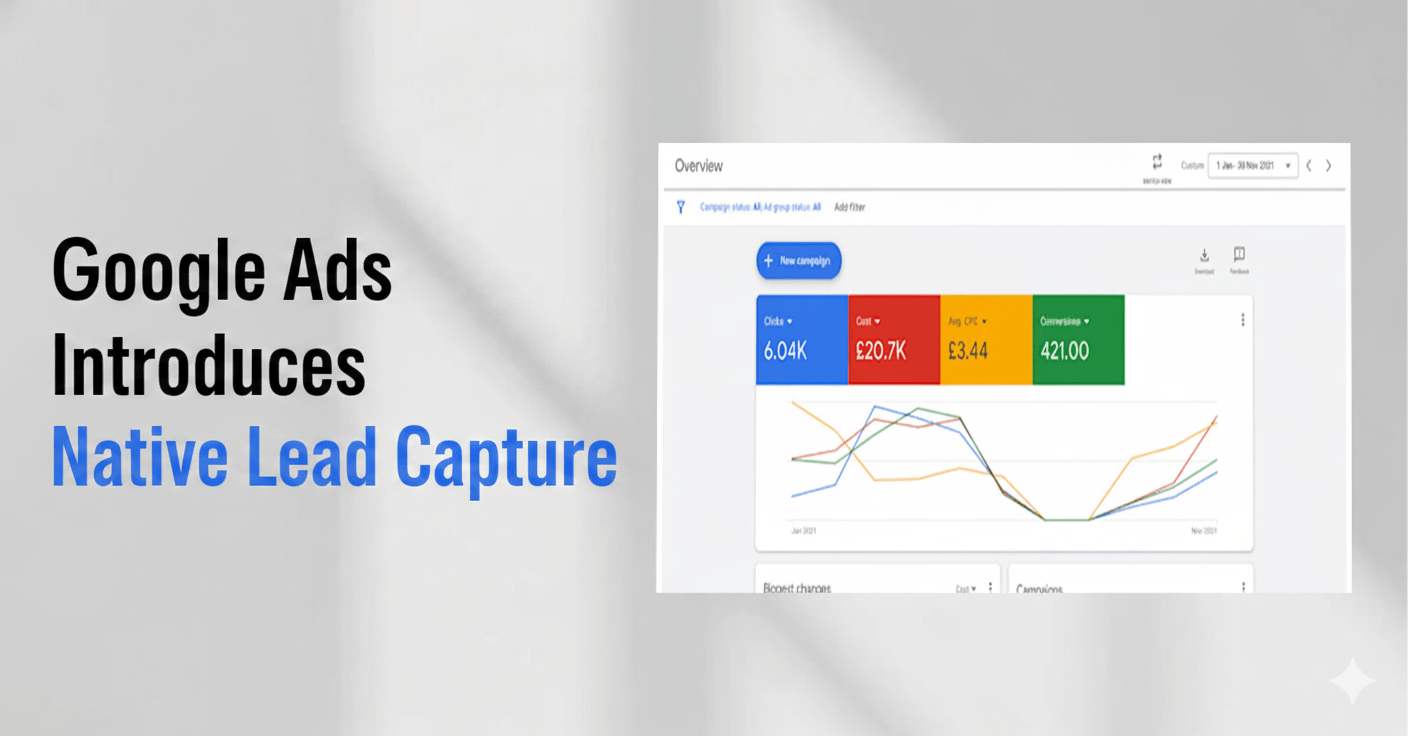 Google Ads Introduces Native Lead Capture