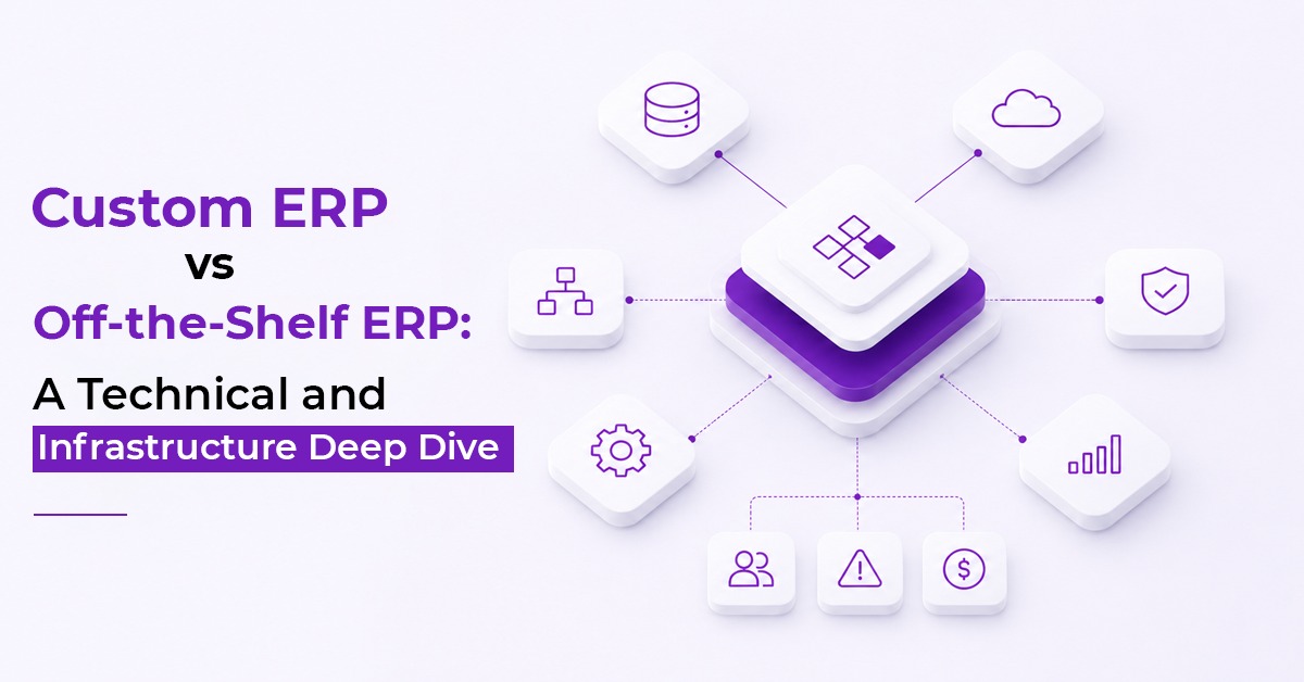 Custom ERP vs Off the Shelf ERP A Technical and Infrastructure Deep Dive